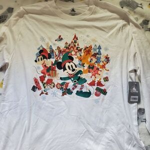 Disney Mickey and Friends Holiday Long Sleeve Shirt